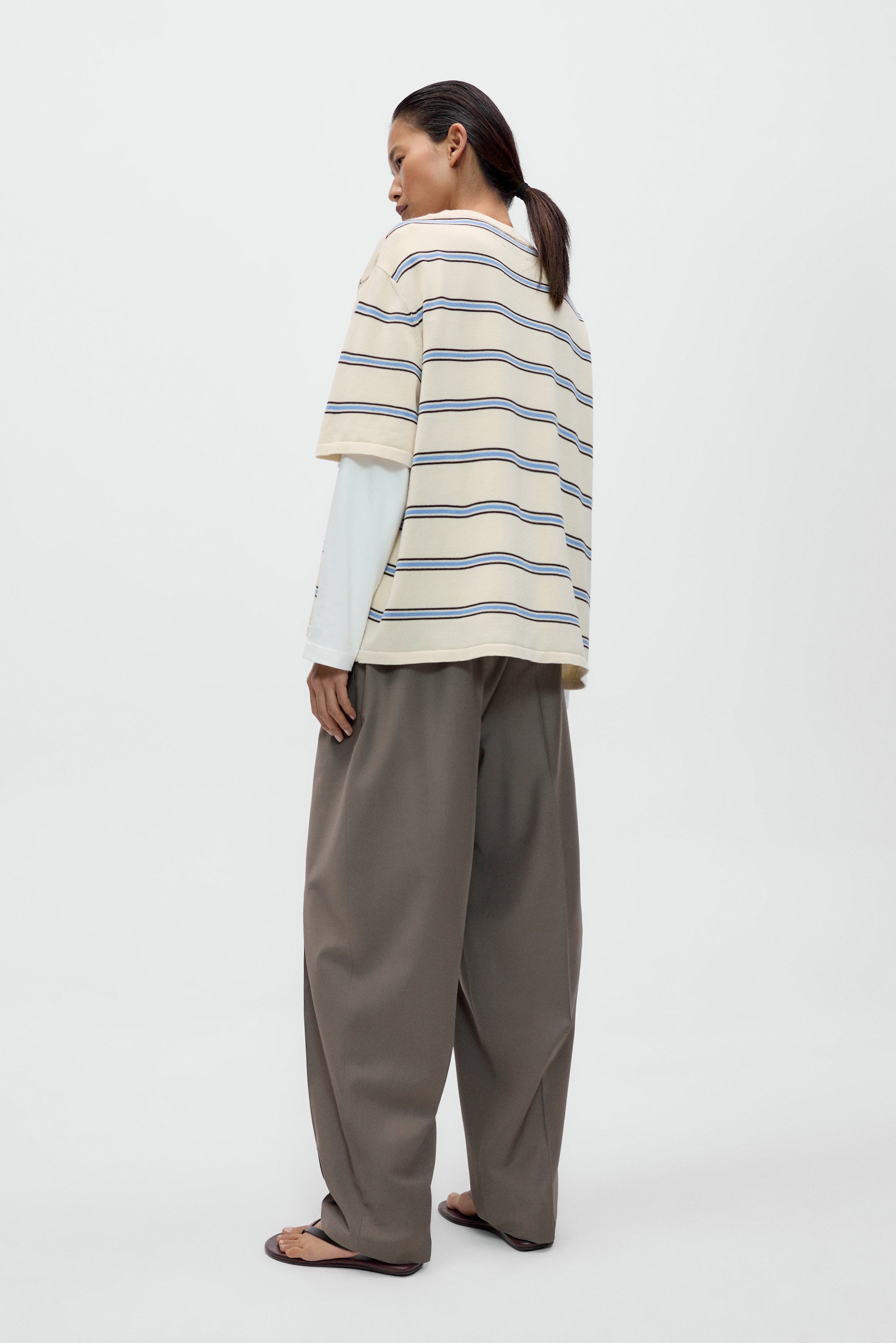 Organic Cotton Striped T-Shirt