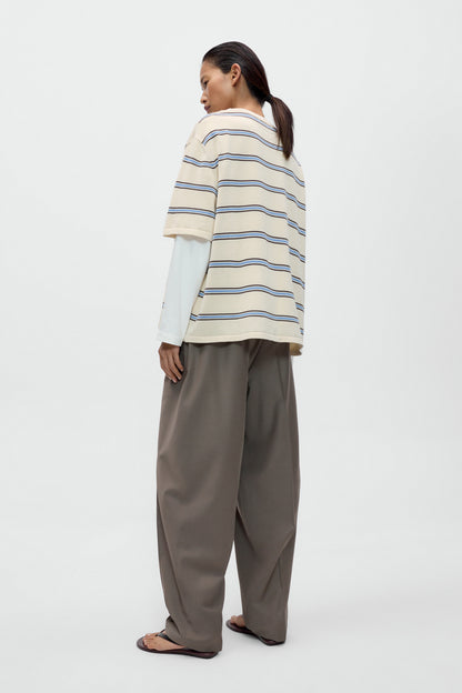 Organic Cotton Striped T-Shirt