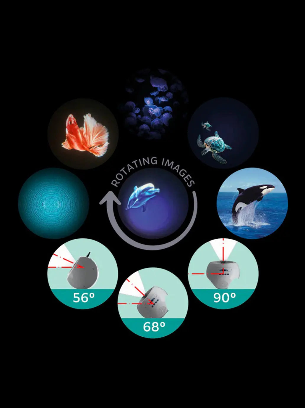 Projektor Kidystar Kidywolf BÉBÉ Concept 