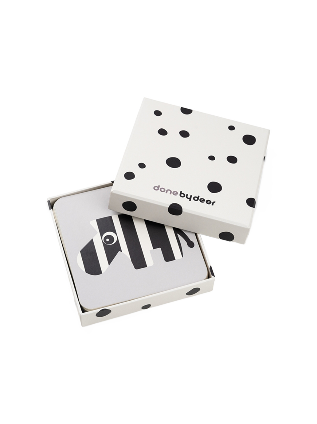 Karty kontrastowe dla niemowlaka 10 szt Done by Deer BÉBÉ Concept 