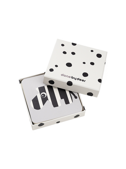 Karty kontrastowe dla niemowlaka 10 szt Done by Deer BÉBÉ Concept 