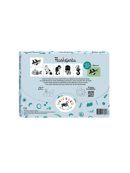 Karty kontrastowe dla niemowląt Mini Coco BÉBÉ Concept 