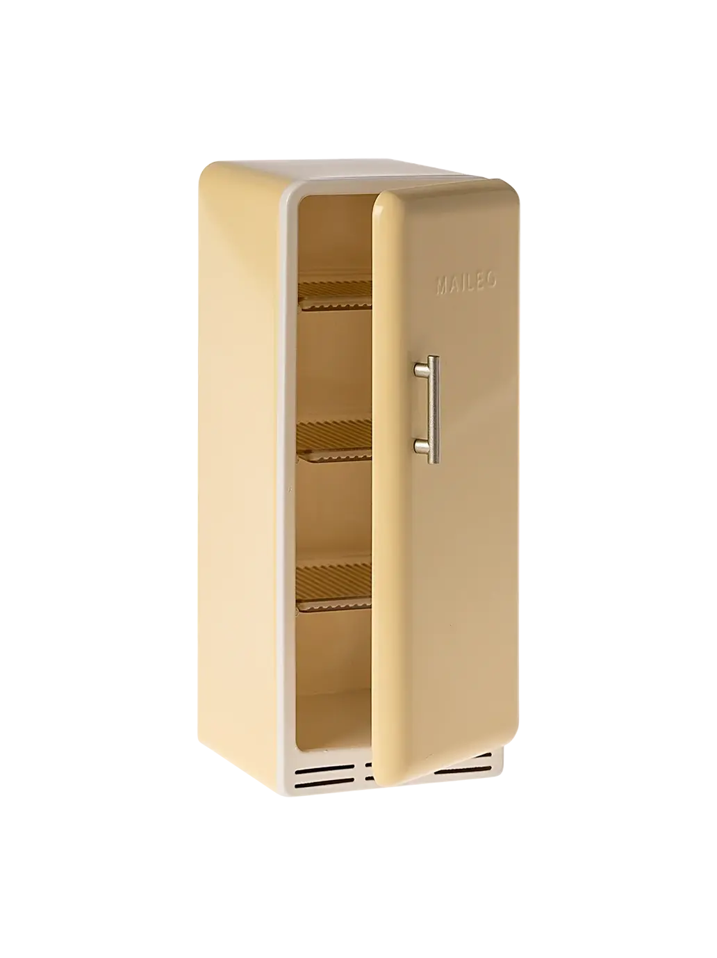 miniaturowa metalowa lodówka Maileg BEBE Concept 