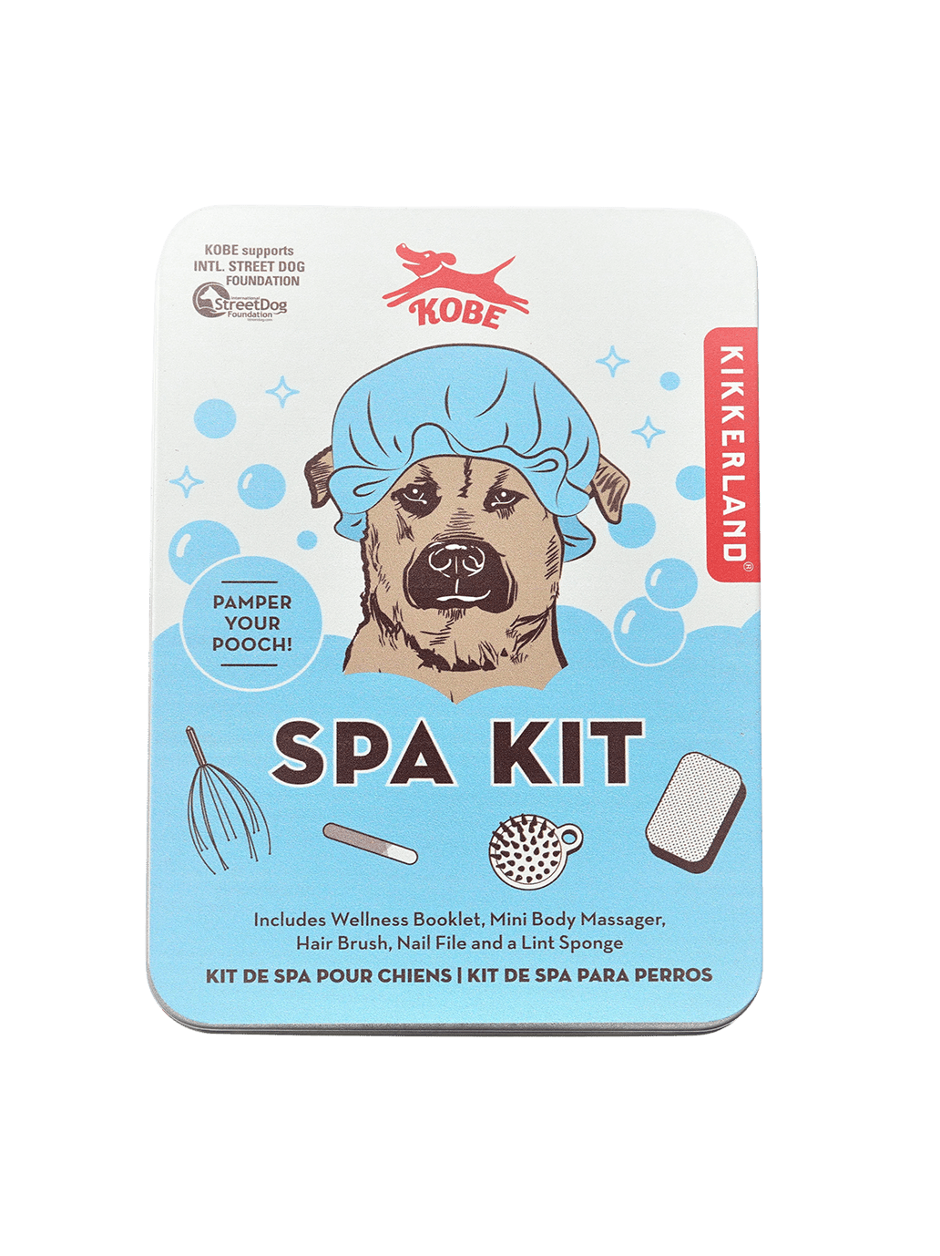 Zestaw dla psa Kobe Dog Spa Kit Kikkerland BÉBÉ Concept 