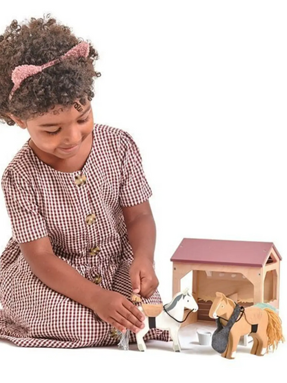 zestaw drewnianych figurek Tender Leaf Toys BÉBÉ Concept