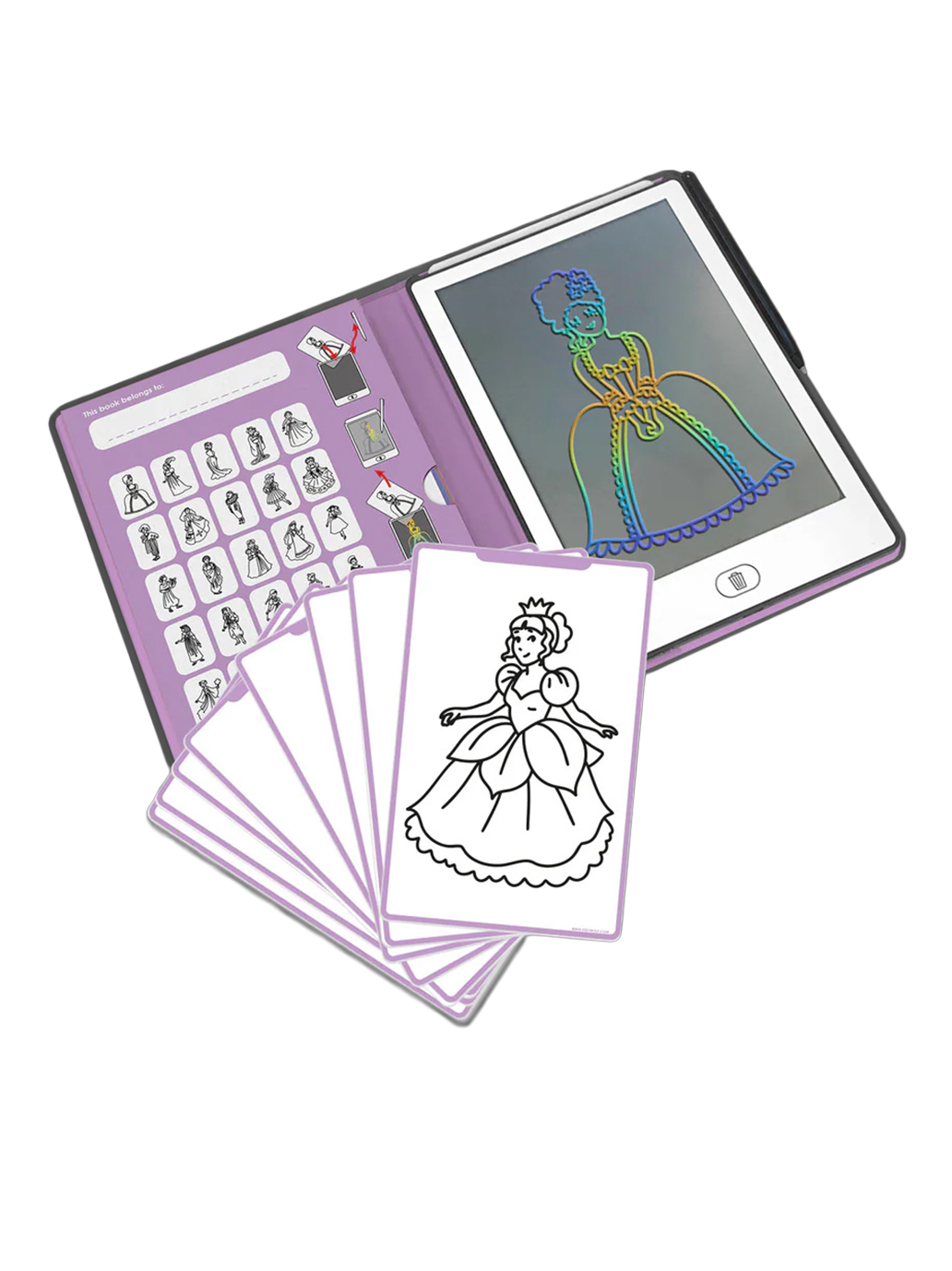 Podświetlany tablet do rysowania Kidydraw Kidywolf BÉBÉ Concept 