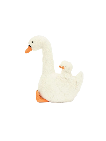 Miękka przytulanka Łabędź z młodymi Jellycat BÉBÉ Concept 