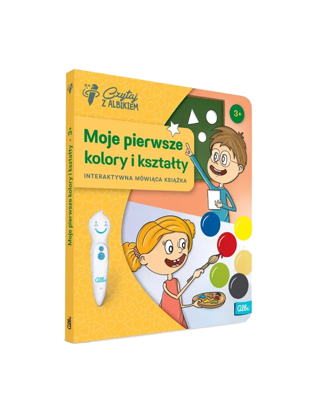 Moje pierwsze kolory i kształty. Książka interaktywna Albi BÉBÉ Concept 