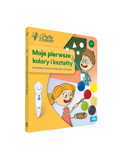 Moje pierwsze kolory i kształty. Książka interaktywna Albi BÉBÉ Concept 