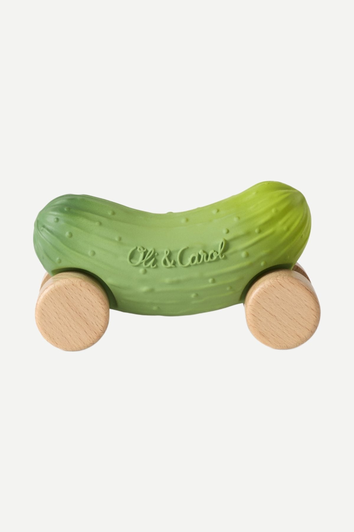 Pierwszy samochodzik z kauczuku CUCUMBER