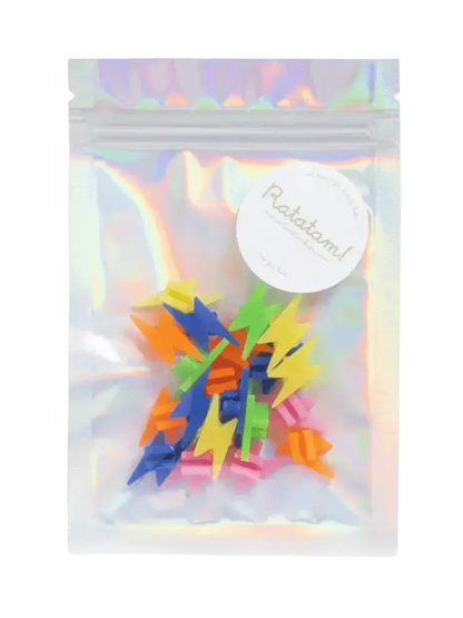 Kolorowe przypinki rowerowe Ratatam BÉBÉ Concept 