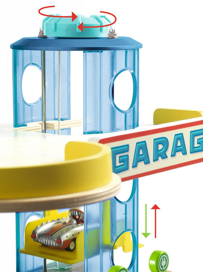 Warsztat samochodowy Crazy Motors Djeco BÉBÉ Concept 