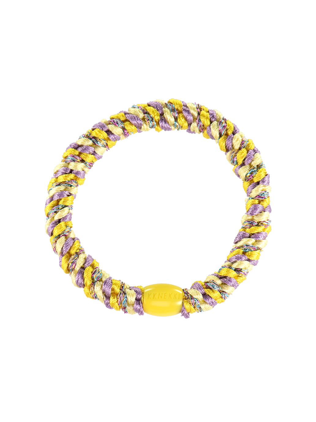 Gumka do włosów Kknekki YELOW LAVENDER
