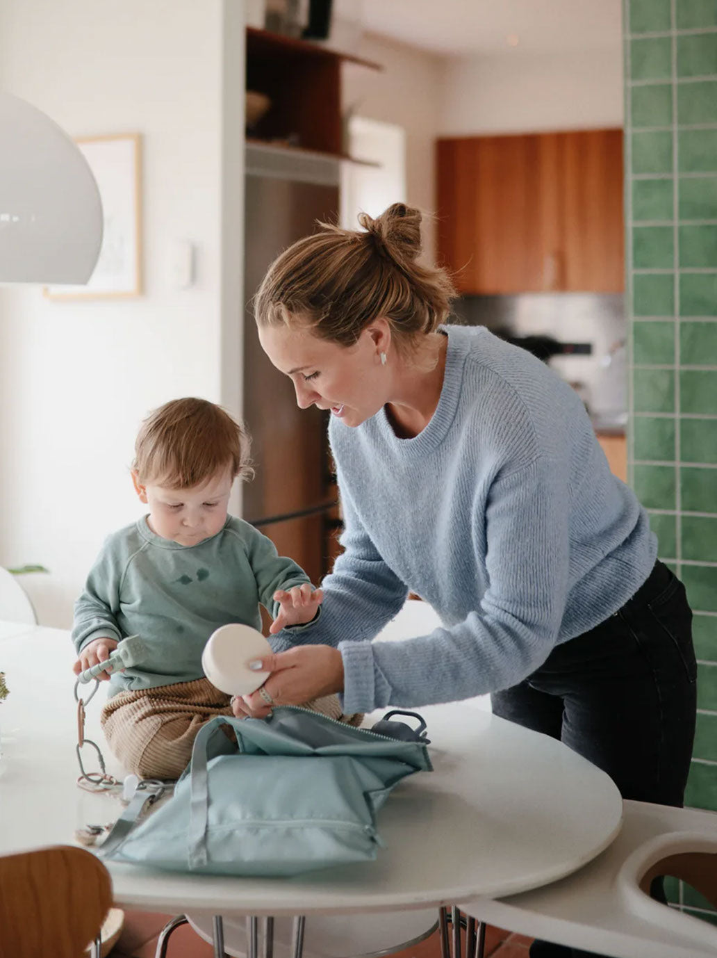 Zestaw wodoodpornych torebek Mushie BÉBÉ Concept 