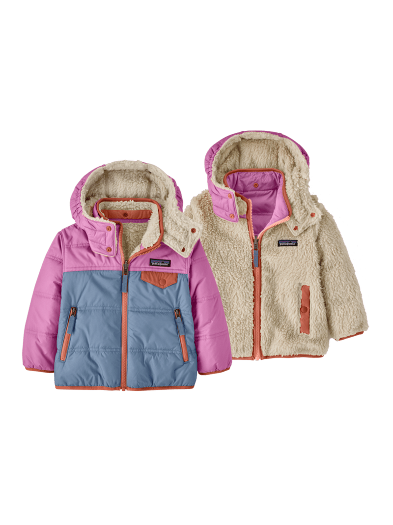 Dwustronna kurtka Baby Reversible Tribbles Hoody Patagonia BÉBÉ Concept 
