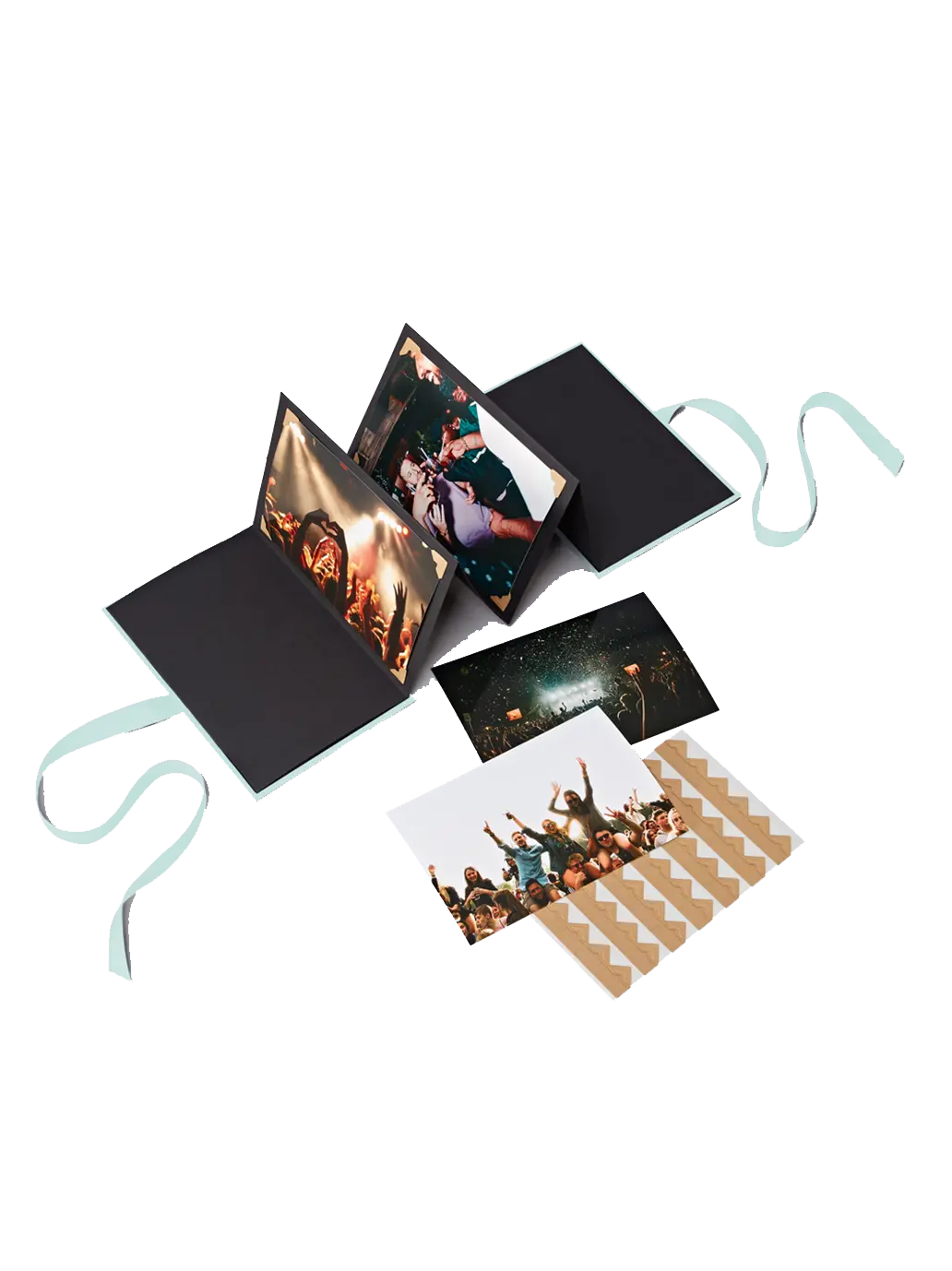 Wiązany album na zdjęcia Leporello Classico Semikolon BEBE Concept 