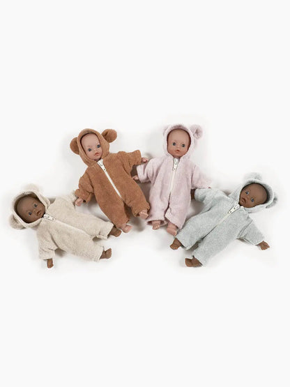 Mini laleczka 17 cm w kombinezonie z uszkami Minikane BÉBÉ Concept 