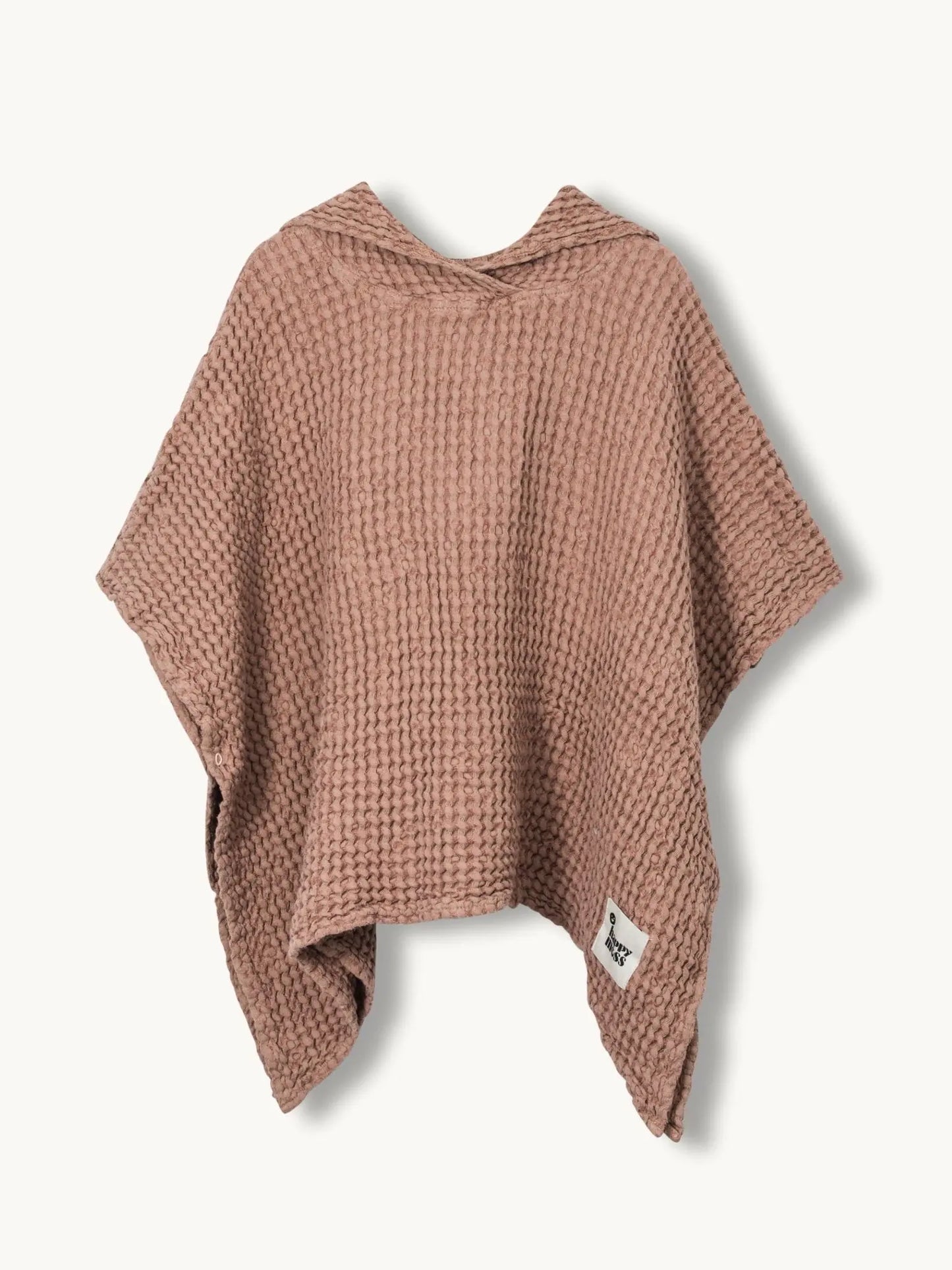 ponczo waflowe lniane Happymess BÉBÉ Concept