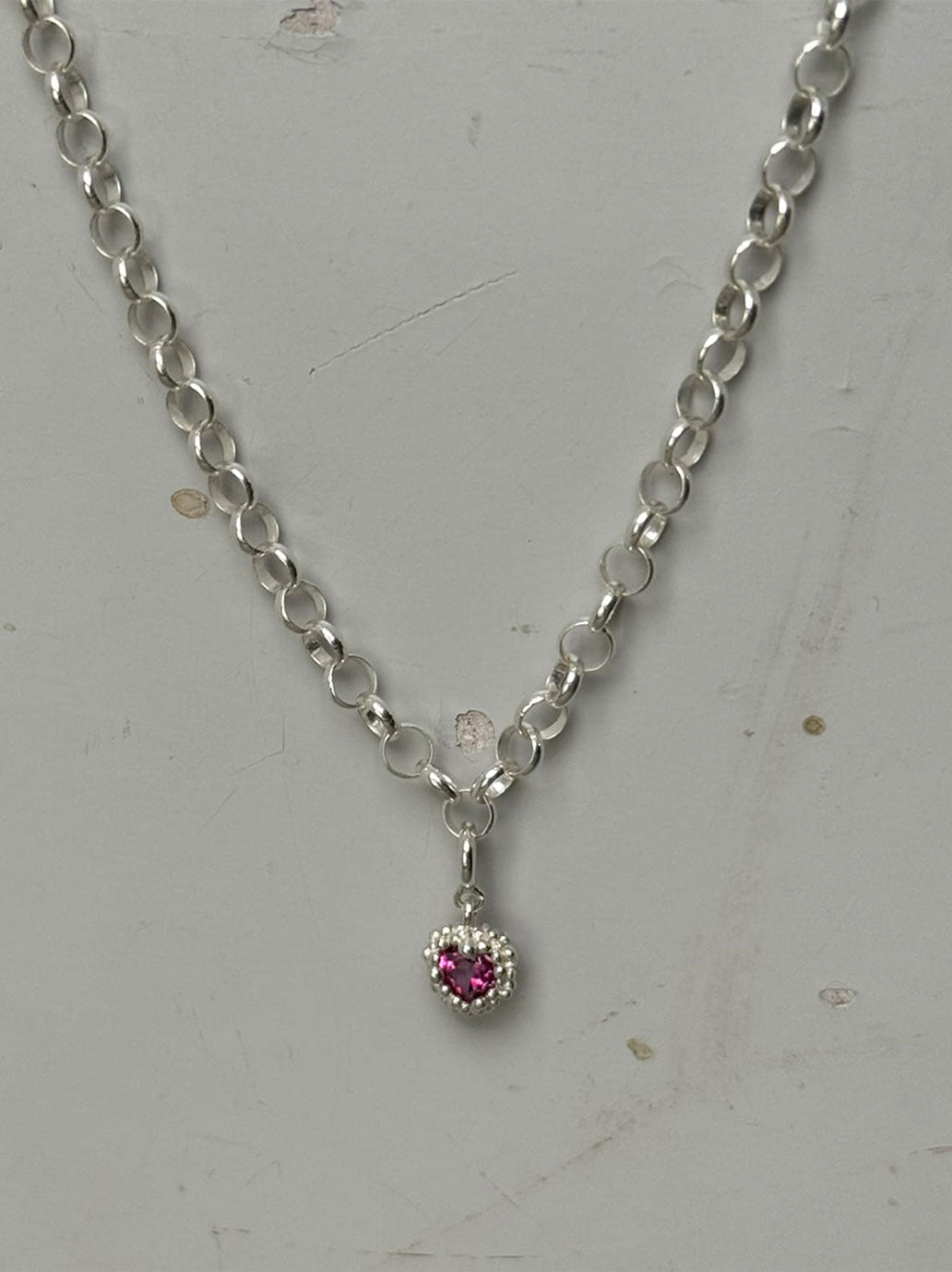 Zawieszka Pink Heart Charm MAAR BÉBÉ Concept 