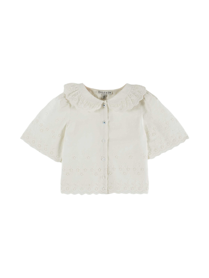 Bluzka z koronkowymi detalami Anglaise Emile et Ida BÉBÉ Concept 