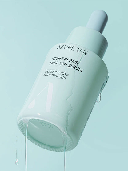 Samoopalające serum naprawcze do twarzy Azure Tan BÉBÉ Concept 