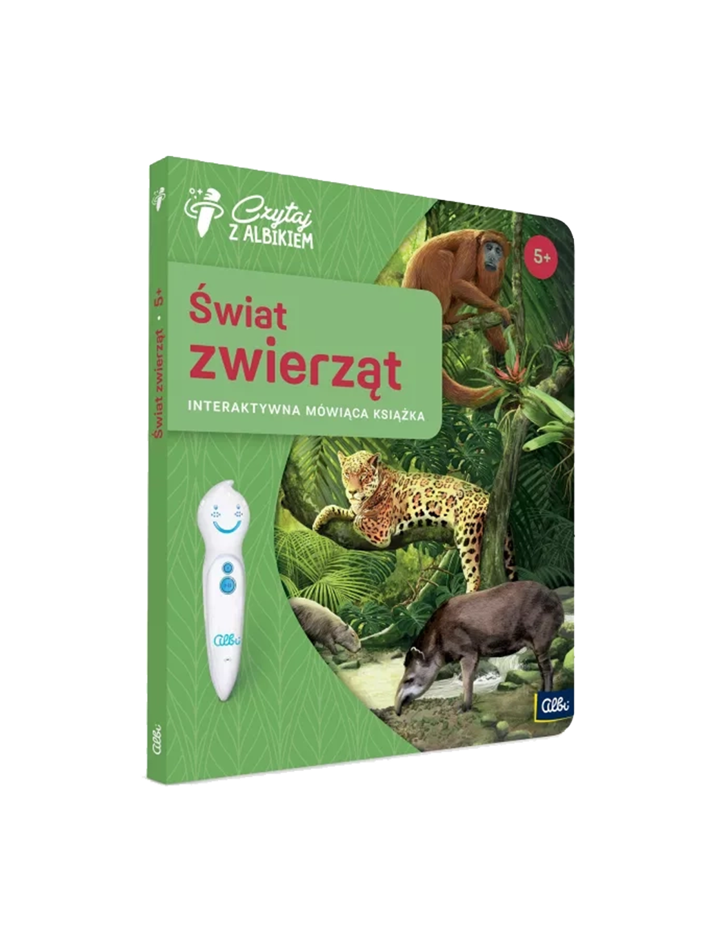 Świat zwierząt. Książka interaktywna Albi BÉBÉ Concept 