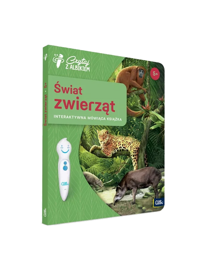 Świat zwierząt. Książka interaktywna Albi BÉBÉ Concept 