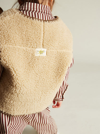 Kamizelka Amos Sand Folk Gilet Claude&amp;Co BÉBÉ Concept 