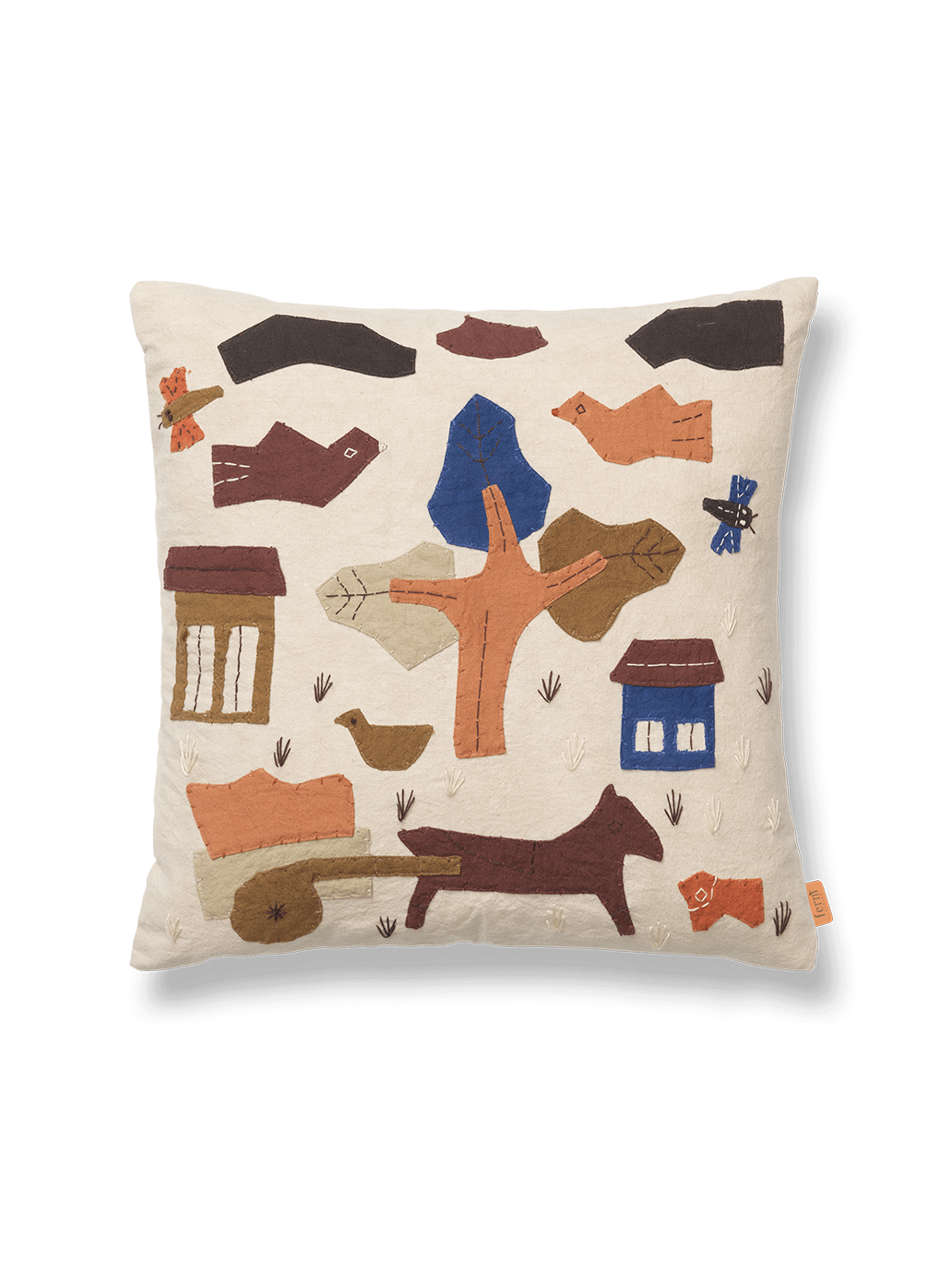 Dekoracyjna poduszka Villa Cushion Ferm Living BÉBÉ Concept 