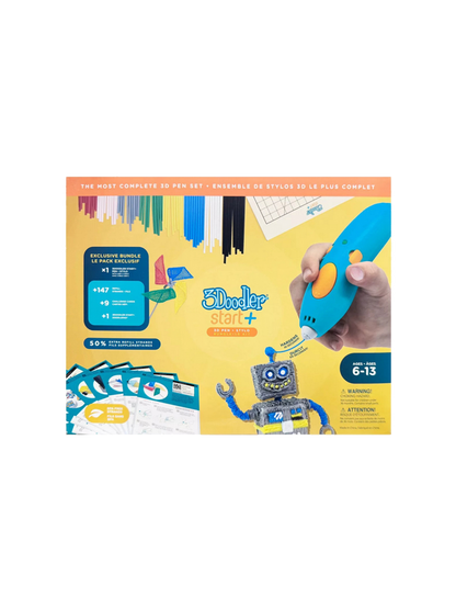 Zestaw 3Doodler Start+ do nauki druku 3D dla dzieci 3Doodler BÉBÉ Concept 