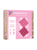 Klocki magnetyczne bazy Pastel Pink &amp; Berry Base Plate Set Connetix BEBE Concept 