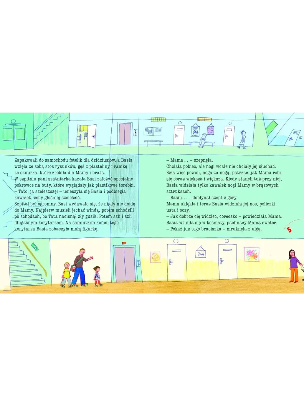 Basia i nowy braciszek Wydawnictwo Harper BÉBÉ Concept