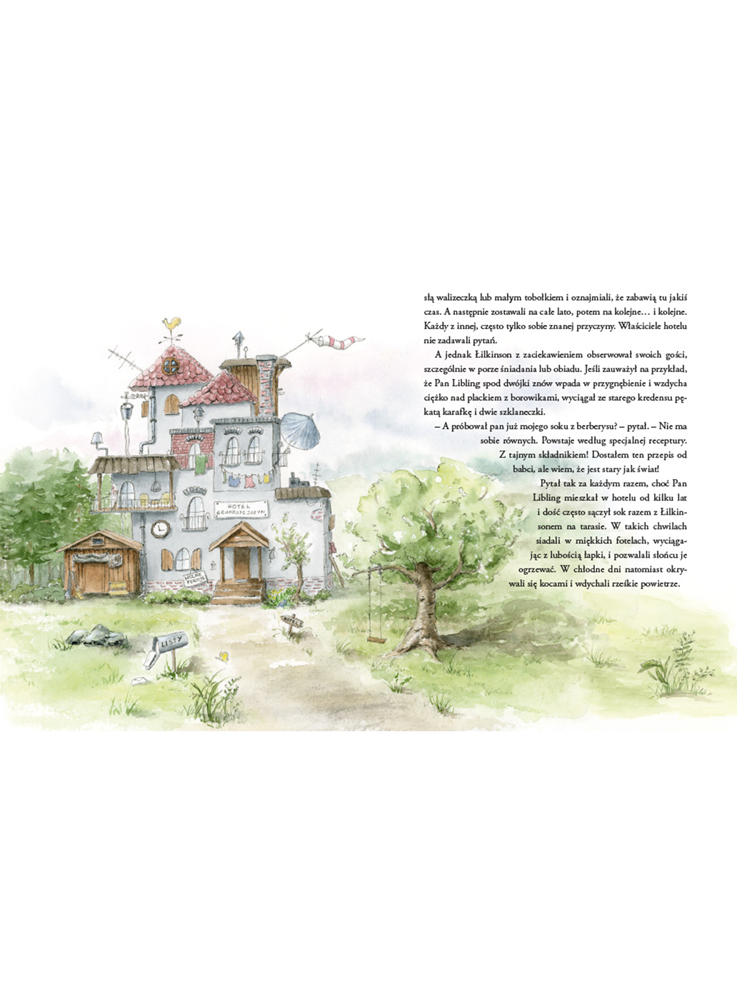 Tajemnica hotelu Grandspejszyn Wydawnictwo Nasza Ksiegarnia BÉBÉ Concept