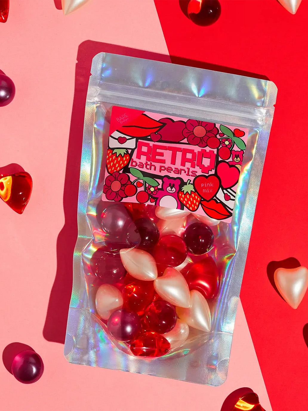 Retro 90s Bath Pearls Valentines Edition RETRO PINK MIX
