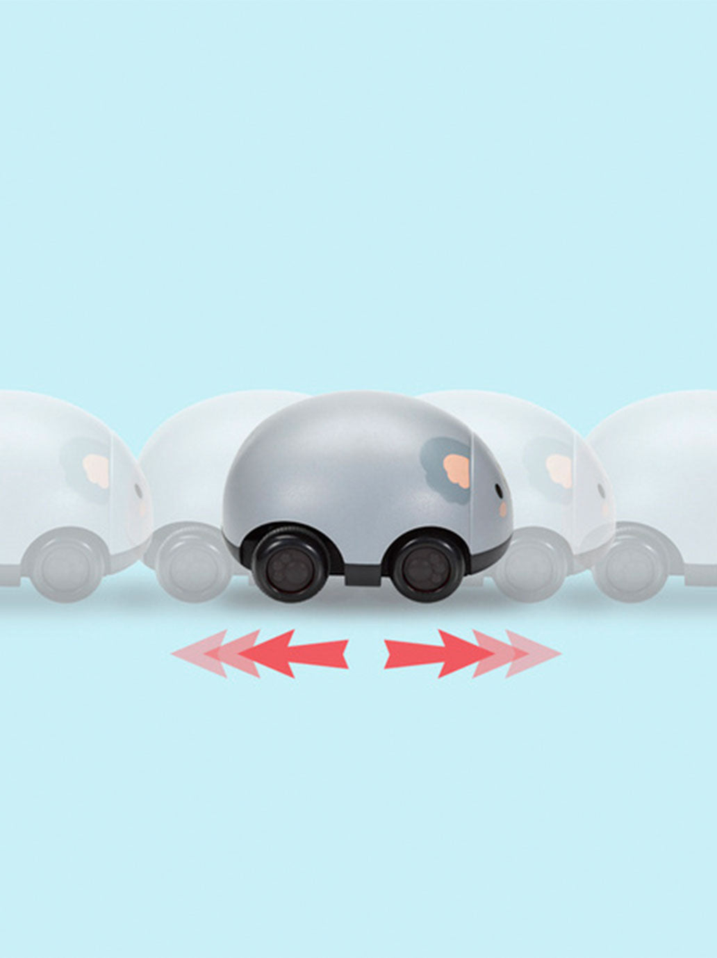 Naciągane pojazdy Zoomies Tiger Tribe BÉBÉ Concept 