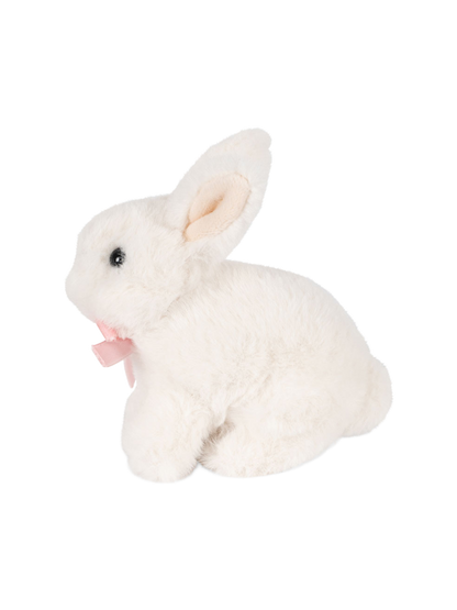 Mini przytulanka Biały Królik Baby Animal Konges Slojd BÉBÉ Concept 