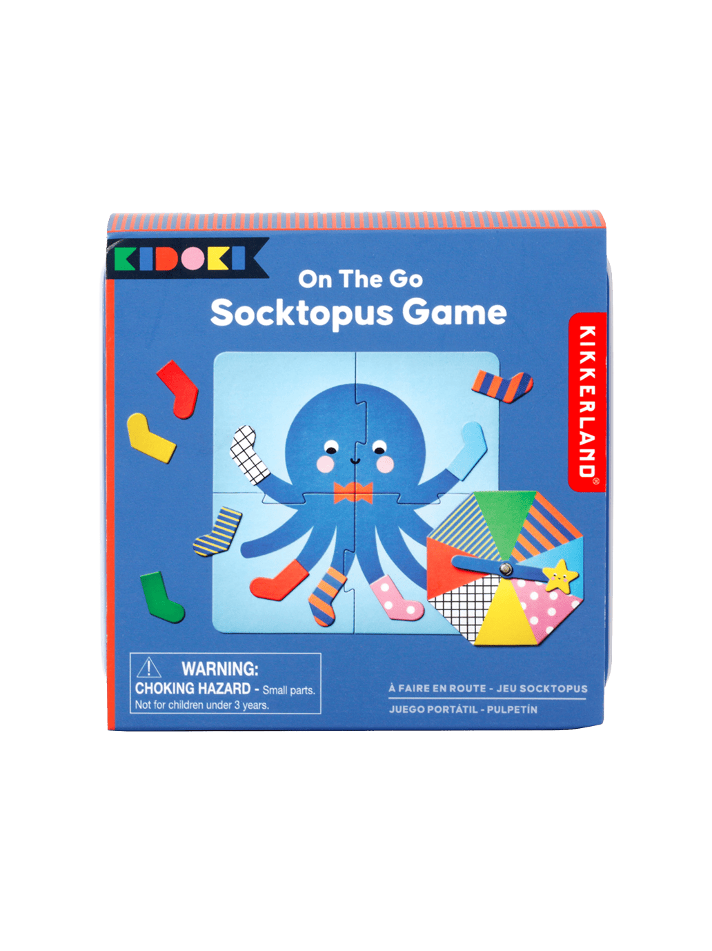 Kidoki On The Go Socktopus Game Kikkerland BÉBÉ Concept 