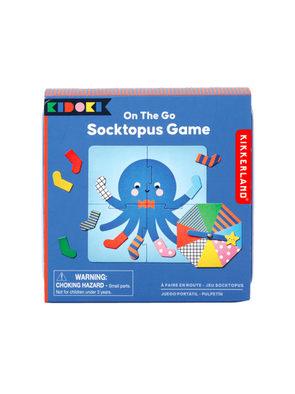 Kidoki On The Go Socktopus Game Kikkerland BÉBÉ Concept 