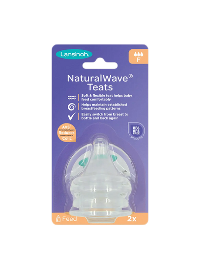 smoczki do szklanej butelki Lansinoh Natural Wave® 2 szt Lansinoh BÉBÉ Concept