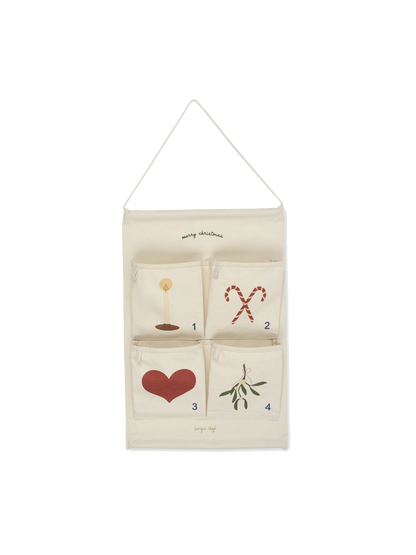 Kalendarz adwentowy z przegródkami Noel Konges Slojd BÉBÉ Concept