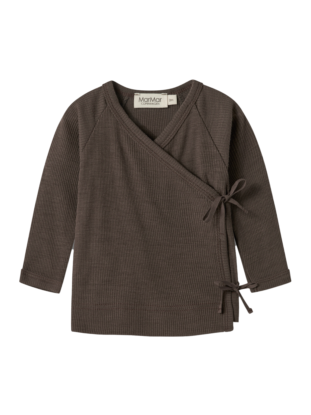 Bluza niemowlęca z merino Tut Wrap Blouse MarMar Copenhagen BÉBÉ Concept 