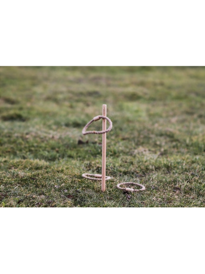 Drewniana gra ruchowa retro Loop Toss Wooden Story BÉBÉ Concept 