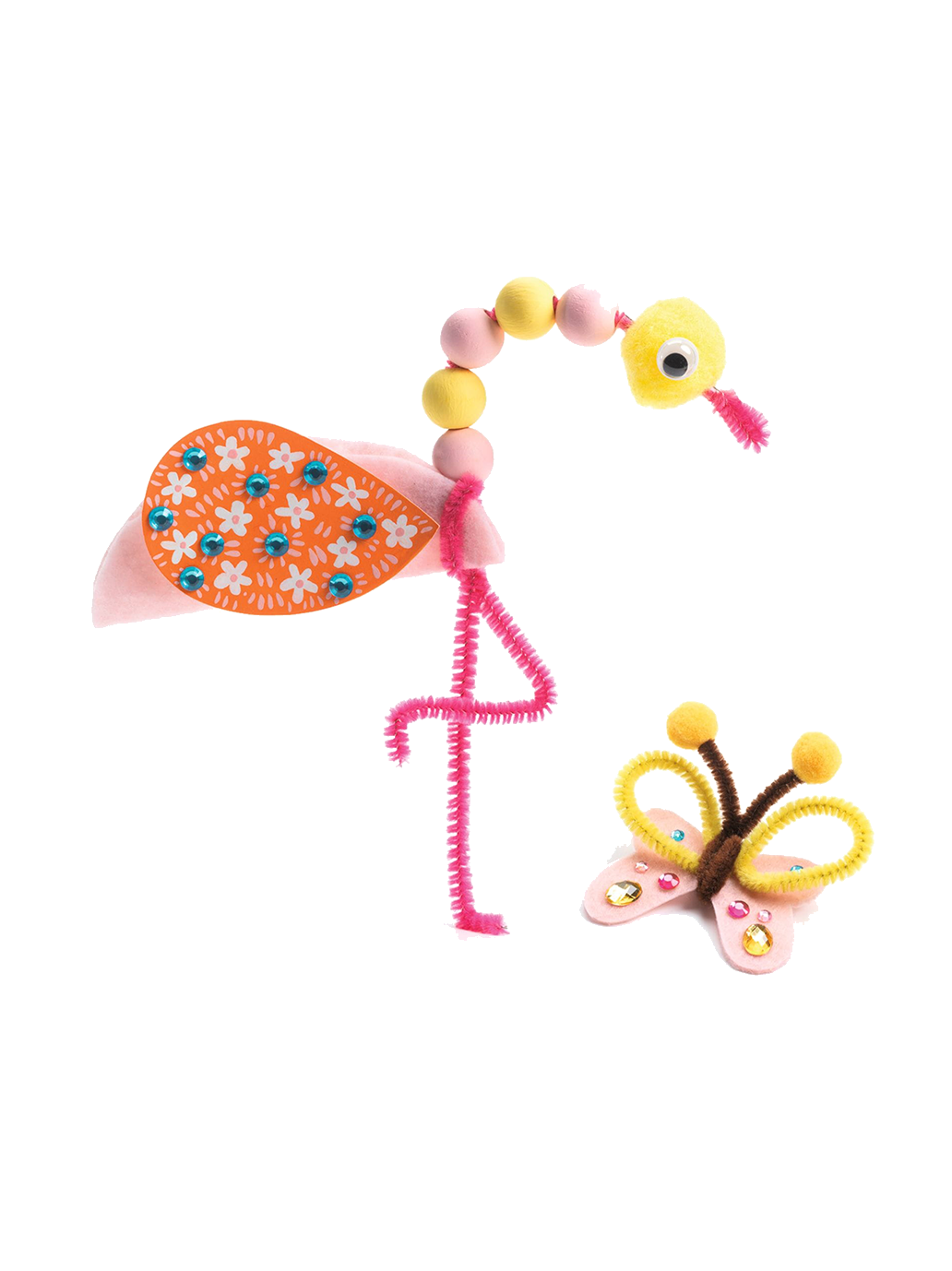 Zestaw kreatywny Jungle Animals Crafts Kit Djeco BÉBÉ Concept