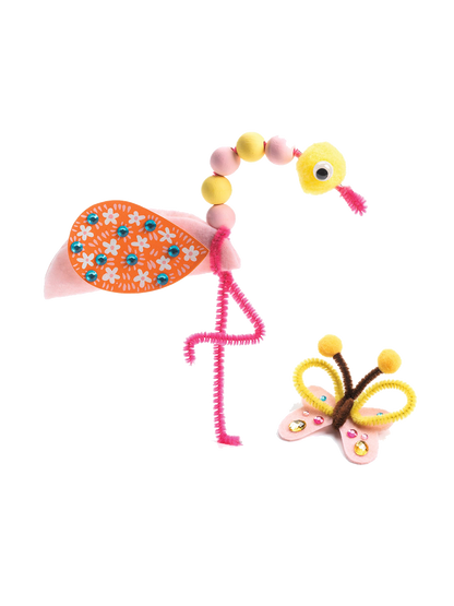 Zestaw kreatywny Jungle Animals Crafts Kit Djeco BÉBÉ Concept