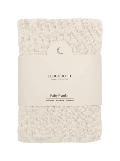 Bawełniany kocyk niemowlęcy NATURAL