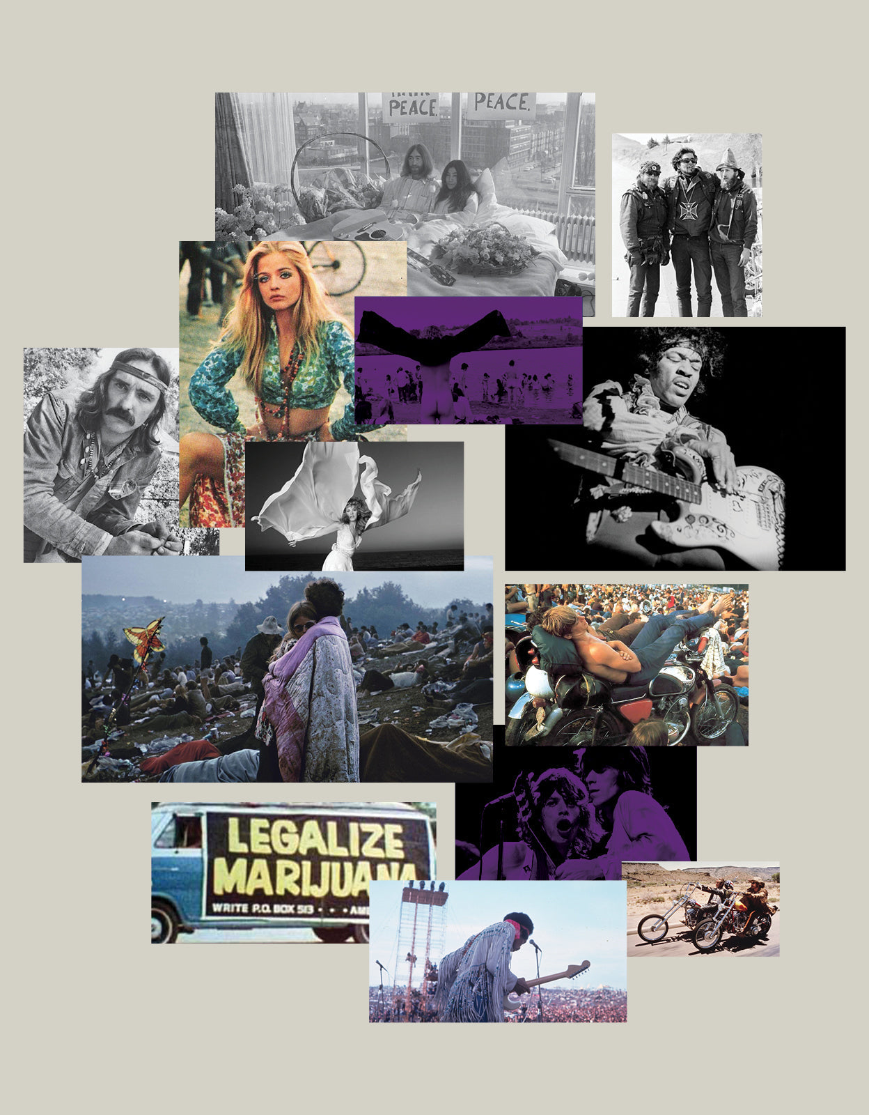 świeca Purple Haze 19-69 BÉBÉ Concept 