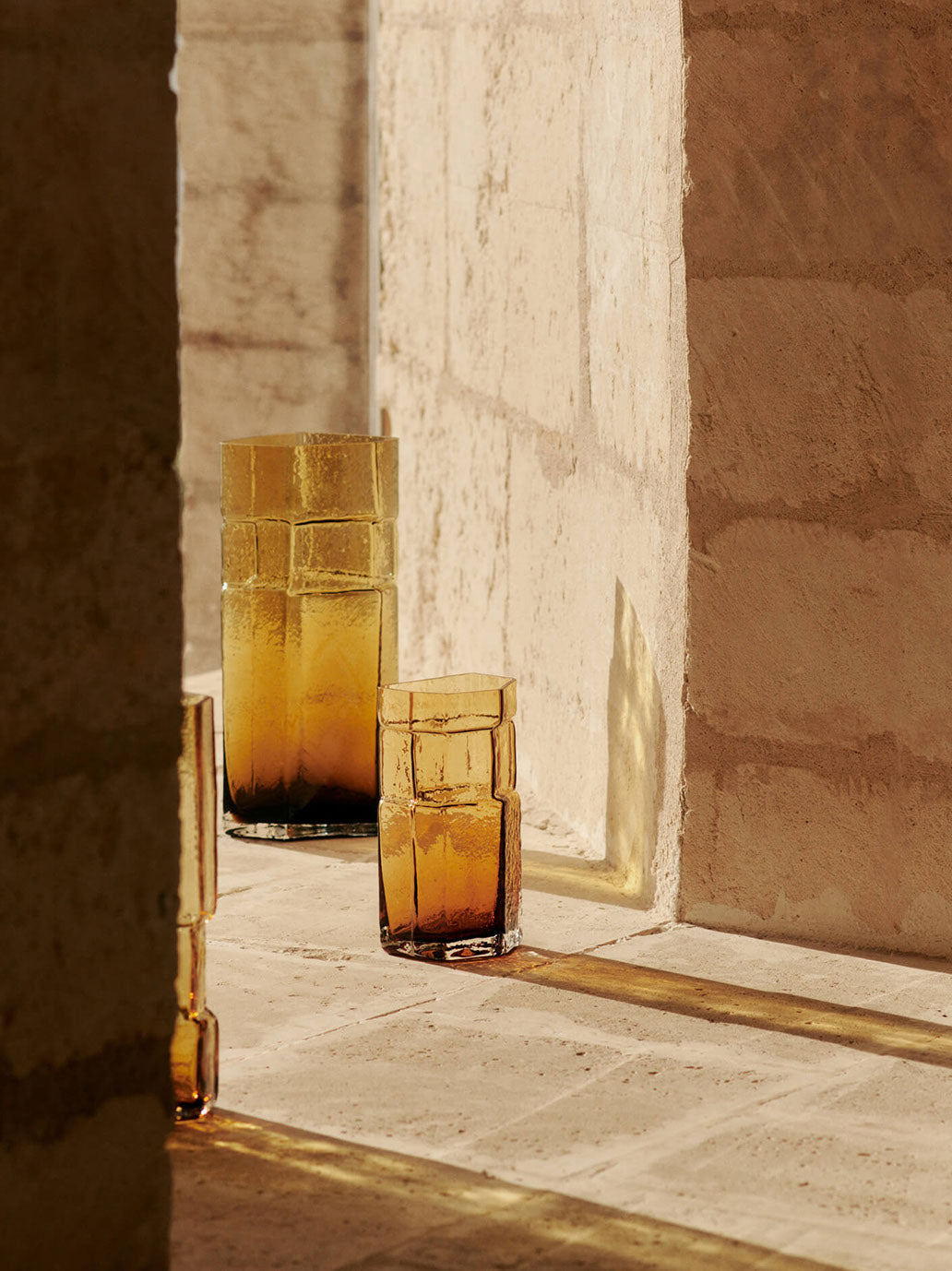 Szklany wazon Muro Vase Large Ferm Living BÉBÉ Concept 