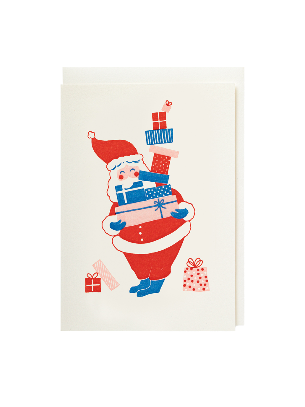 Ozdobna kartka z kopertą Father Christmas Archivist Gallery BÉBÉ Concept 