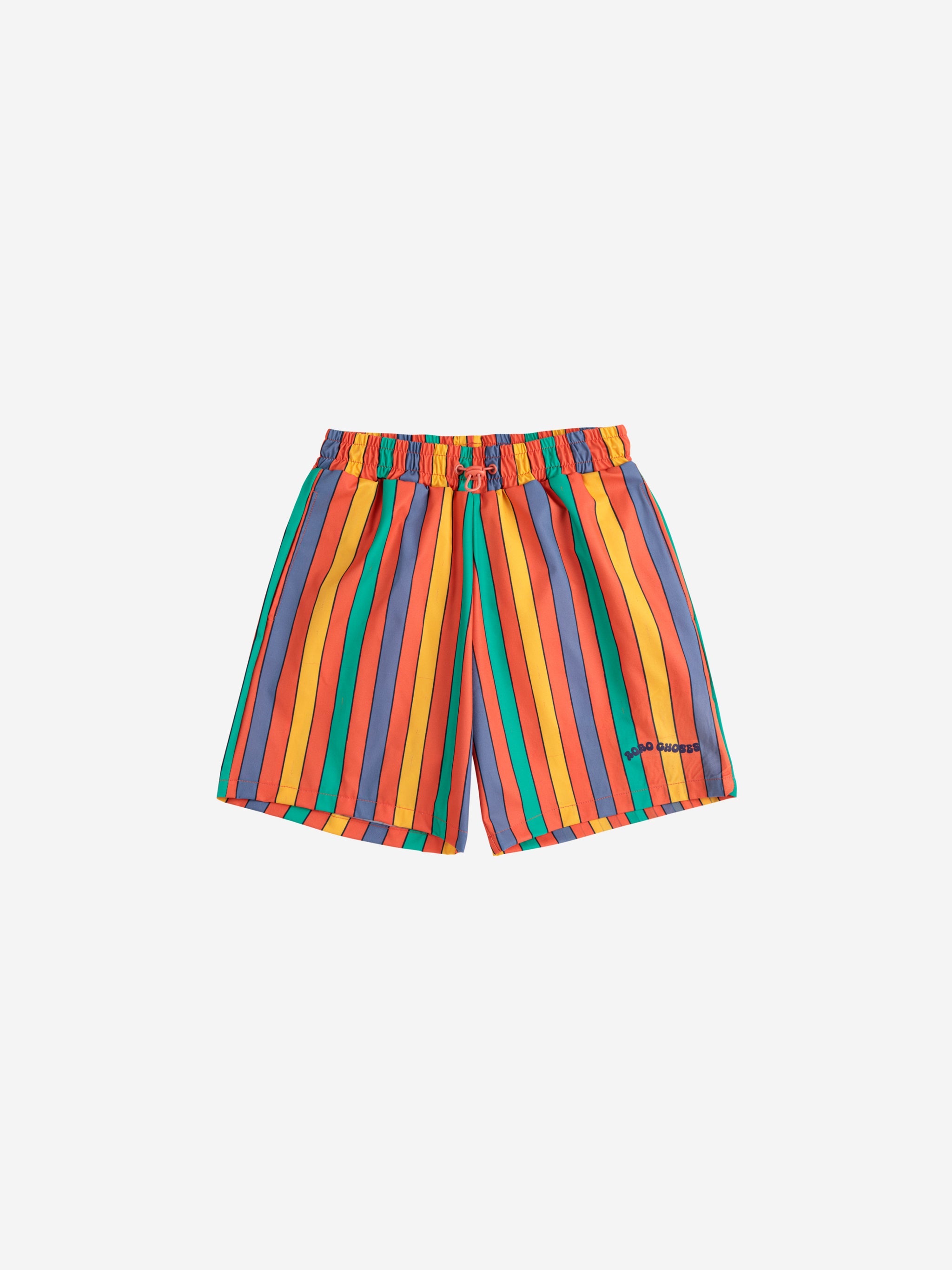 Spodenki Multicolor Stripes swim board shorts Bobo Choses BÉBÉ Concept 