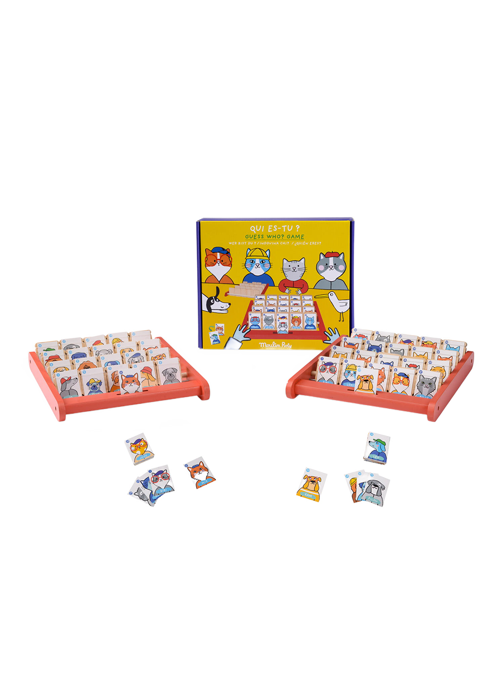 Gra logiczna Guess Who? Moulin Roty BÉBÉ Concept 
